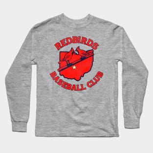 Defunct Columbus Redbirds Baseball Team Long Sleeve T-Shirt